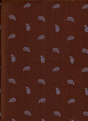 58/60" Double Knit Jacquard Paisley Leaf Fabric 96% Polyester 4% Spandex 240 GSM 1 Yard