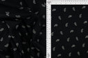 58/60" Double Knit Jacquard Paisley Leaf Fabric 96% Polyester 4% Spandex 240 GSM 1 Yard