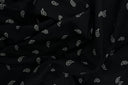 58/60" Double Knit Jacquard Paisley Leaf Fabric 96% Polyester 4% Spandex 240 GSM 1 Yard