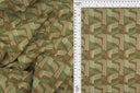 1 yarda de tela jacquard doble punto geo 220 GSM mezcla de poliéster y spandex 58/60" de ancho