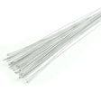 O'Creme 14" White Floral Wire, 50 Pieces, 26 Gauge