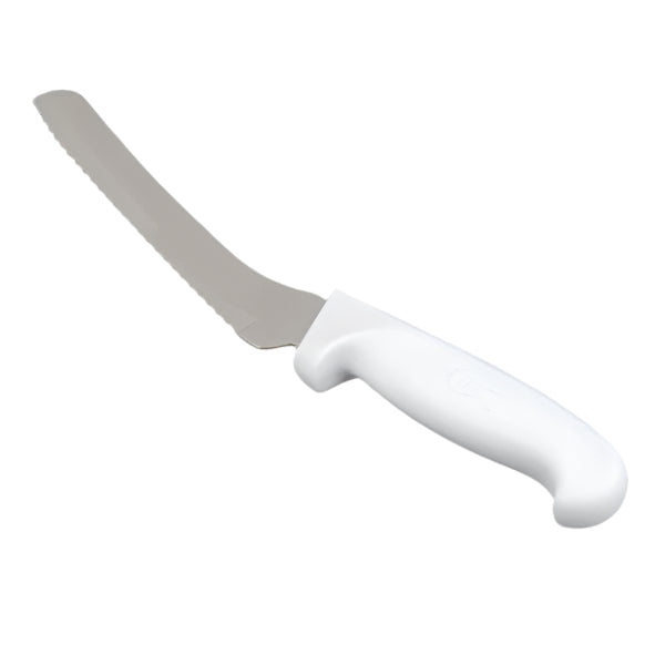 Offset Edge Cake / Bread Knives - Serrated Edge, Choice of Four Lengths
