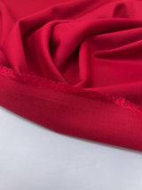 Polyester Acrylic Twill Red