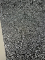 Silk Jacquard Lurex Fabric Silver
