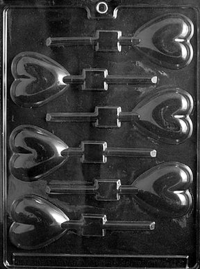 Heart Lolly Chocolate Mold
