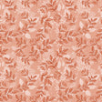 Cotton Print Mountain Foliage Peach 44/45 Fabric