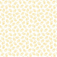 Cotton Print Flutter By White/Maize Fabric 44/45"