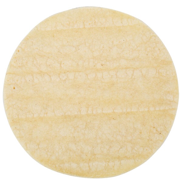 Mission 6" Pressed White Corn Tortillas - 360/Case