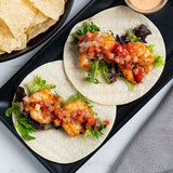Mission 6" Pressed White Corn Tortillas - 360/Case