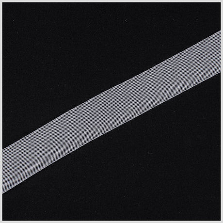 1" White Soft Horsehair
