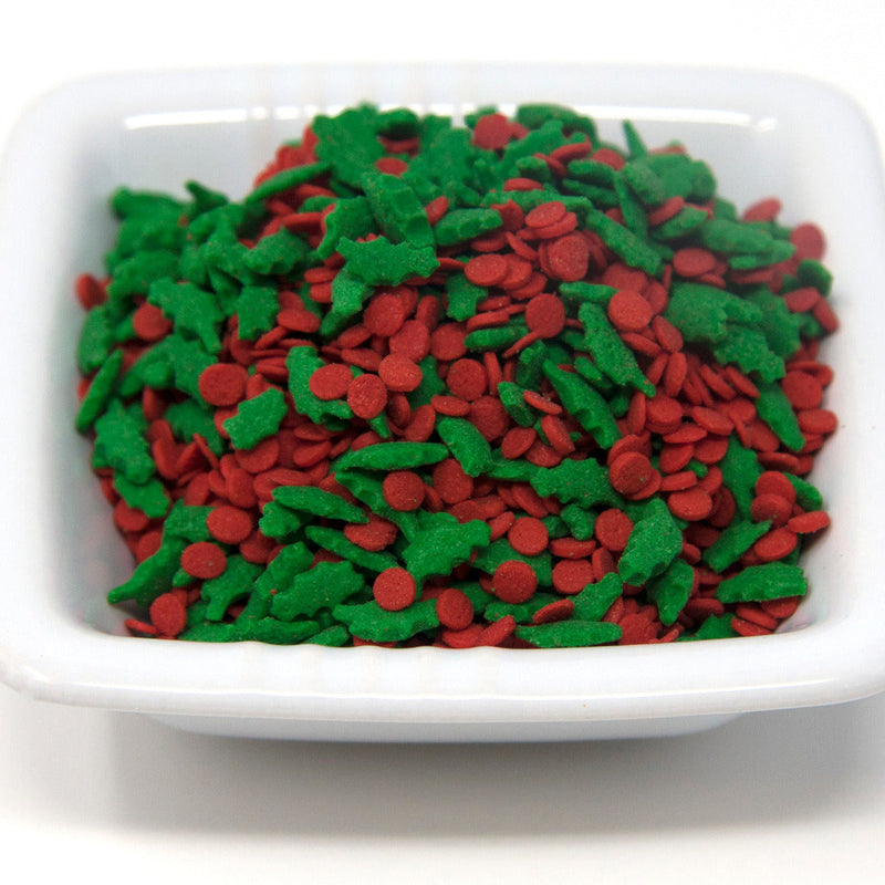 Holly & Berry Sequin Shapes