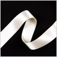 2.5" Ivory Double Face French Satin Ribbon