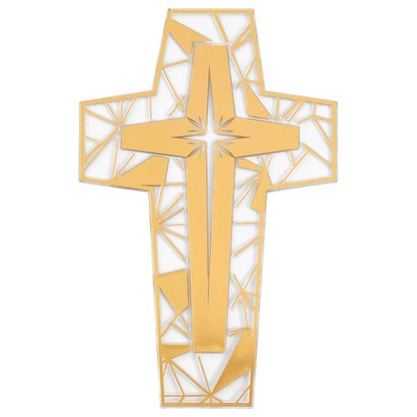 Religious Stained Glass Cross Set Cake Kit