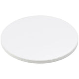 10" Round white Foil Cake Board Drum