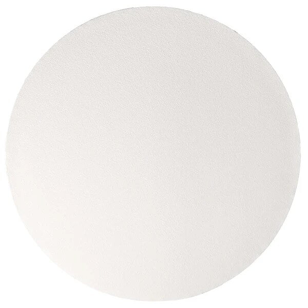 14" Round White Foil Cake Board Drum