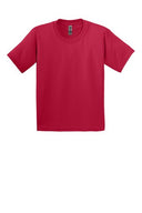Gildan Youth Ultra Cotton Crew Neck Short Sleeve T-Shirt for Kids | Soft Heavyweight Cotton Tee