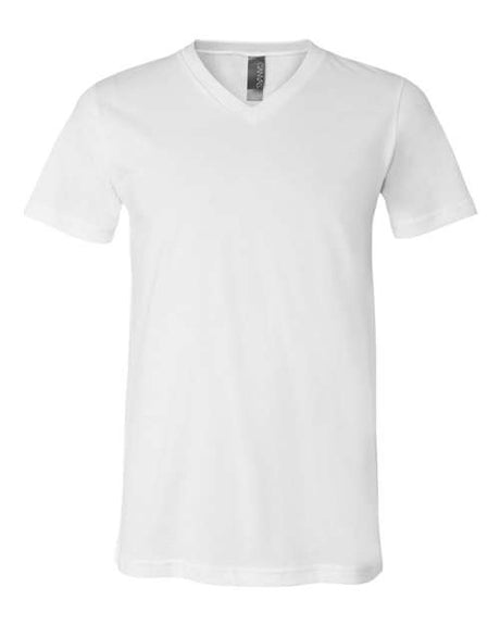 BELLA + CANVAS® - Comfortable Short Sleeve Jersey V-Neck Tee