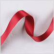 2.5" Garnet Double Face French Satin Ribbon