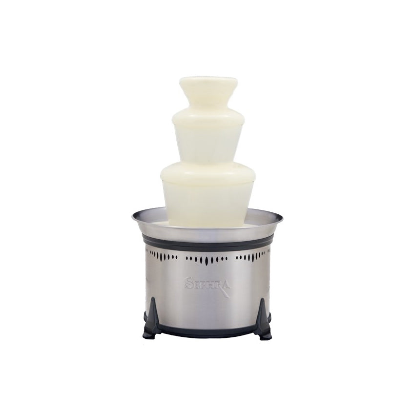 Sephra 18" Classic Fondue Chocolate Fountain (Brushed Stainless Steel)