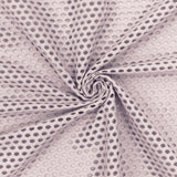 1 Yard Barely Purple Mesh Stretch Yoga Activewear Knit Fabric For Blouses And Dancewear 50 Inches Width