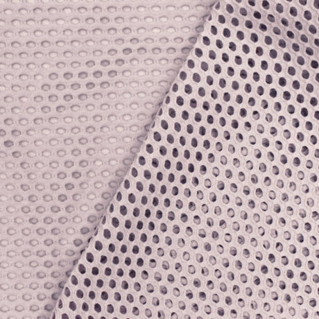 1 Yard Barely Purple Mesh Stretch Yoga Activewear Knit Fabric For Blouses And Dancewear 50 Inches Width