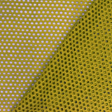 1 Yard Chartreuse Yellow Mesh Stretch Yoga Activewear Knit Fabric For Dancewear And Blouses 50 Inches Width