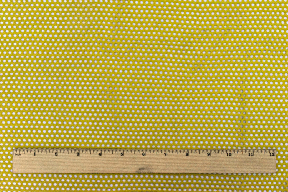 1 Yard Chartreuse Yellow Mesh Stretch Yoga Activewear Knit Fabric For Dancewear And Blouses 50 Inches Width
