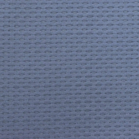 1 Yard Gloom Blue 3D Mesh Stretch Yoga Activewear Fabric For Blouses And Dancewear 56 Inches Width