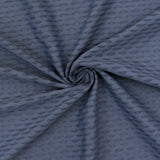1 Yard Gloom Blue 3D Mesh Stretch Yoga Activewear Fabric For Blouses And Dancewear 56 Inches Width