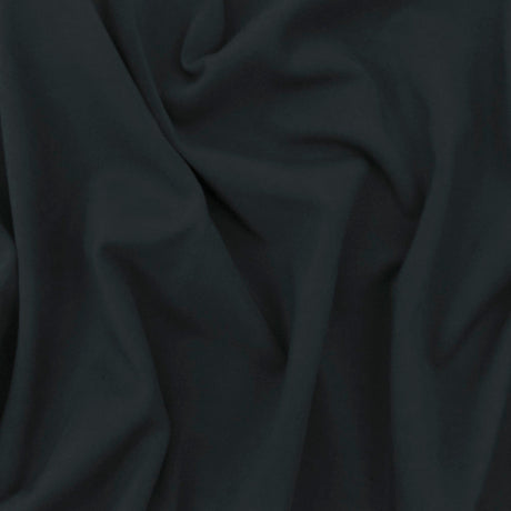 1 Yard Carbon Gray Solid Stretch Tricot Yoga Swimwear Knit Fabric For Swimwear And Activewear 52 Inches Width