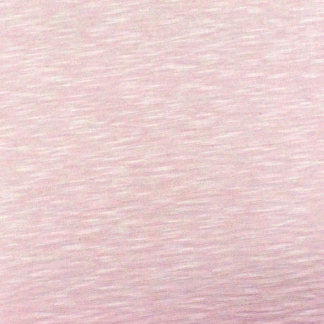 1 Yard Baby Pink White Crinkle Stripe Stretch Polyester Slub Jersey Knit Fabric For Blouses And Dancewear 60 Inches Width