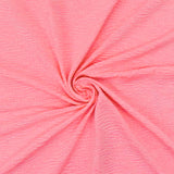 1 Yard Neon Pink Crinkle Stretch Plisse Polyspan Jersey Knit Fabric For Blouses And Dancewear 59 Inches Width
