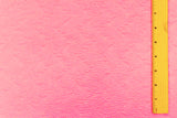 1 Yard Neon Pink Crinkle Stretch Plisse Polyspan Jersey Knit Fabric For Blouses And Dancewear 59 Inches Width