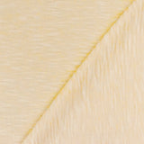 1 Yard Light Yellow White Stripe Crinkle Stretch Jersey Knit Fabric For Blouses And Dancewear 60 Inches Width