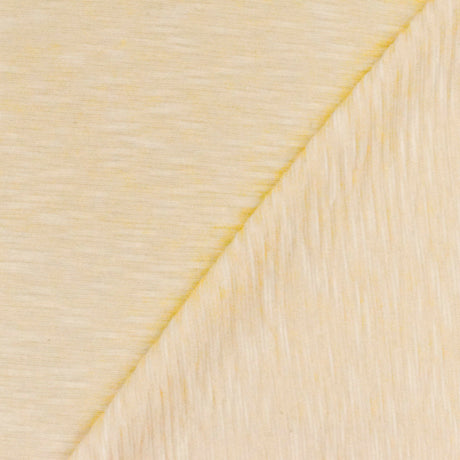 1 Yard Light Yellow White Stripe Crinkle Stretch Jersey Knit Fabric For Blouses And Dancewear 60 Inches Width