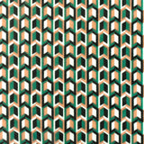 1 Yard Green White Multi Arrow Print Stretch Polyester Mesh Knit Fabric For Overlays And Dancewear 60 Inches Width