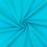 1 Yard Scuba Blue Solid Stretch Cotton Jersey Knit Fabric For Basic Tees And Activewear 62 Inches Width
