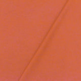 1 Yard Clay Orange Solid Stretch Rayon Jersey Knit Fabric For Blouses And Basic Tees 58 Inches Width