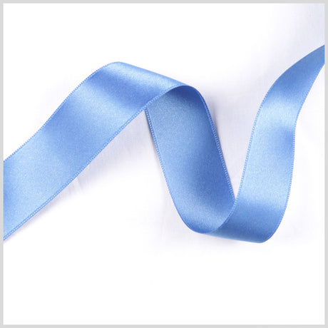 2.5" French Blue Double Face French Satin Ribbon