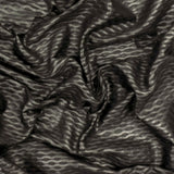 1 Yard Volcano Gray 3D Mesh Stretch Yoga Activewear Fabric For Dancewear And Overlays 58 Inches Width