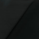 1 Yard Oil Black Solid Stretch Polyester Scuba Swimwear Knit Fabric For Swimwear 54 Inches Width