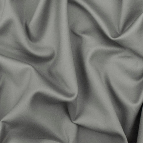 1 Yard Galaxy Gray Solid Stretch Polyester Scuba Swimwear Knit Fabric For Swimwear And Activewear 53 Inches Width