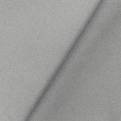 1 Yard Galaxy Gray Solid Stretch Polyester Scuba Swimwear Knit Fabric For Swimwear And Activewear 53 Inches Width
