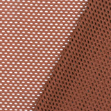 1 Yard Copper Brown Mesh Stretch Yoga Activewear Knit Fabric For Dancewear And Blouses 51 Inches Width