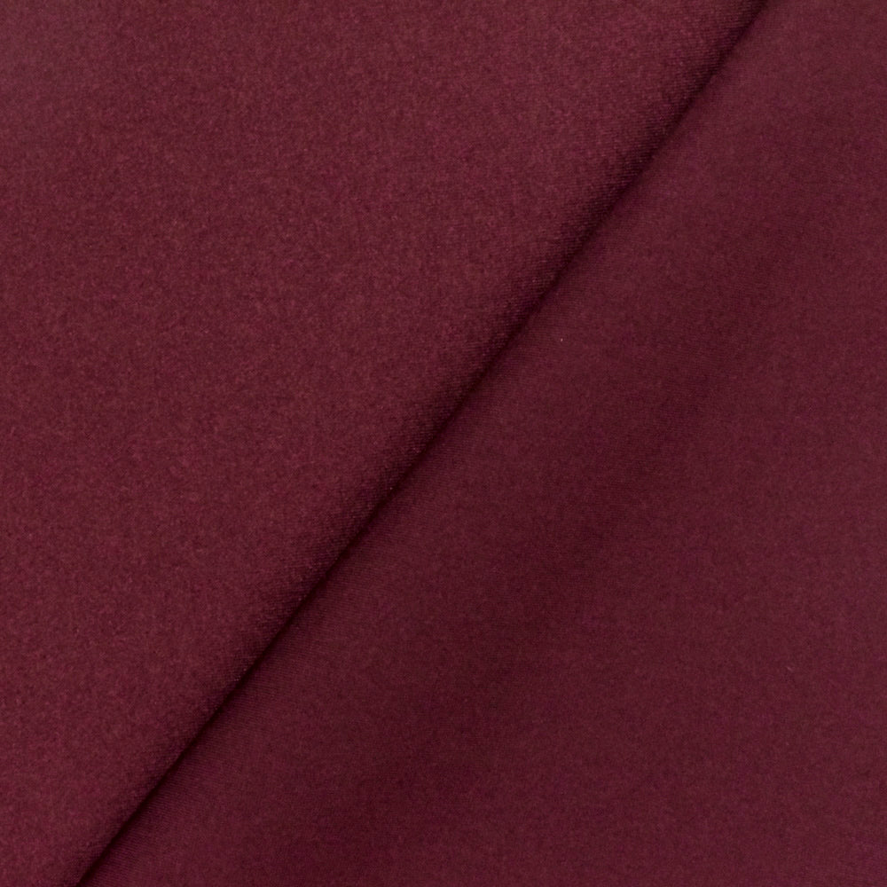 1 Yard Wine Red Stretch Satin Tricot Swimwear Fabric For Swimwear And Dancewear 59 Inches Width