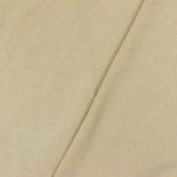 1 Yard Beige Cotton Jersey Knit Fabric Stretch Soft Matte Finish 63 Inch Width