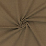 1 Yard Earthed Brown Cotton Jersey Knit Fabric Stretch Soft Matte 63 Inch Width
