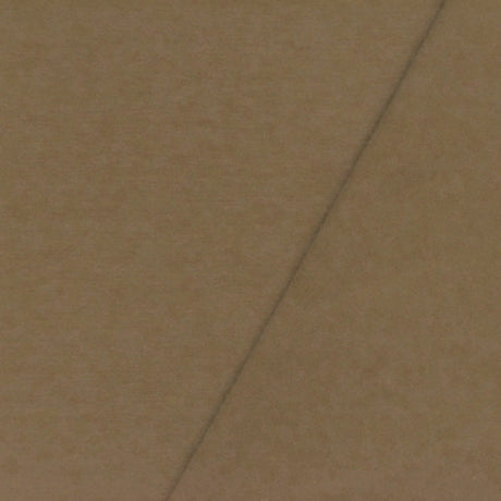 1 Yard Earthed Brown Cotton Jersey Knit Fabric Stretch Soft Matte 63 Inch Width