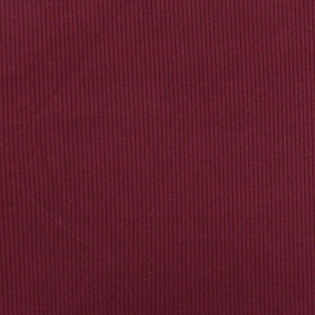 1 Yard Dark Red Stretch 2X2 Rib Knit Yoga Activewear Fabric Nylon Spandex 45 Inch Width