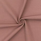 1 Yard Wood Pink Striped Double Knit Stretch Yoga Activewear Fabric 40 Inch Width